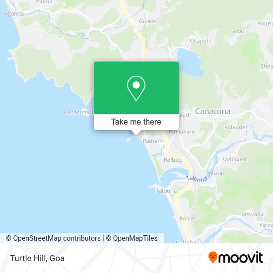 Turtle Hill map