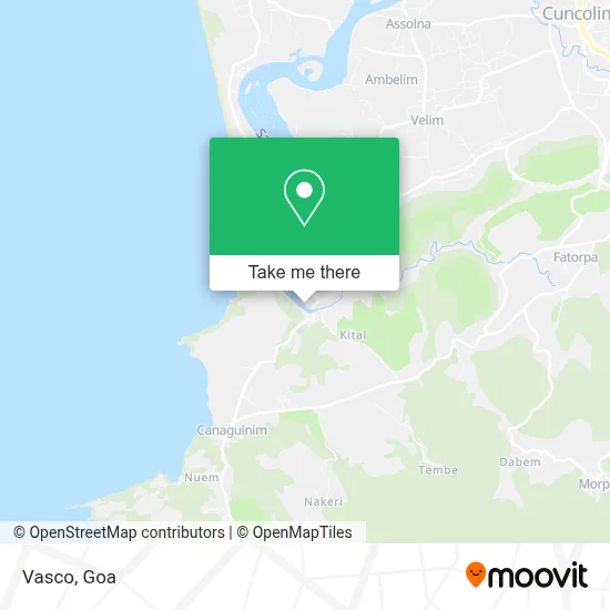 Vasco map