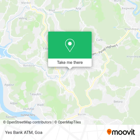 Yes Bank Atm map