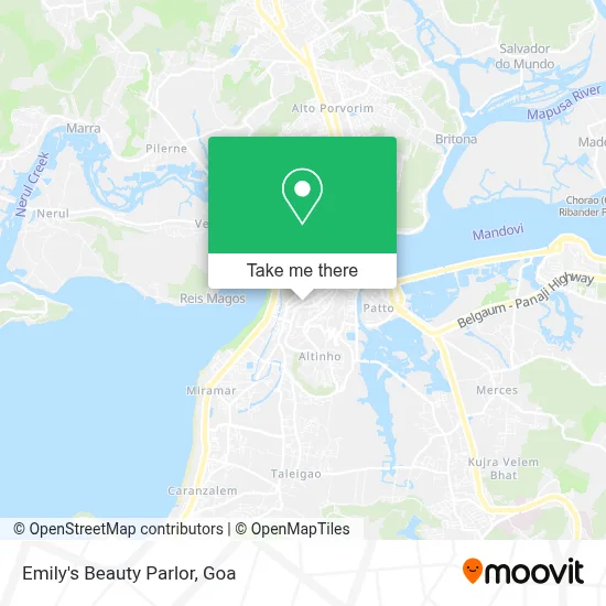 Emily's Beauty Parlor map