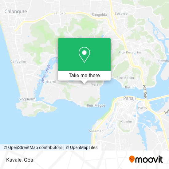 Kavale map