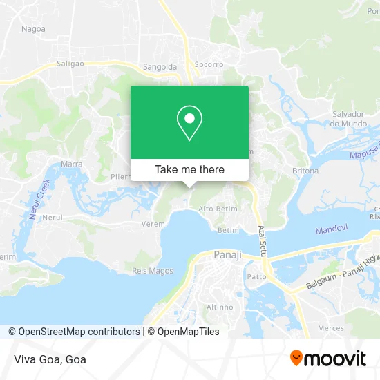 Viva Goa map