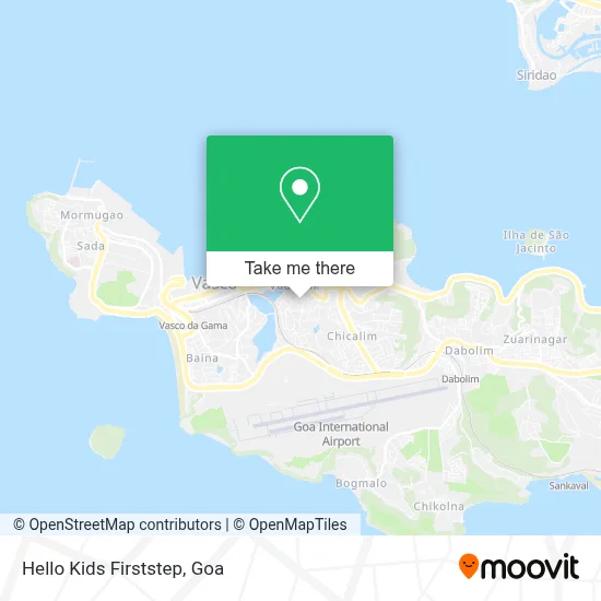 Hello Kids Firststep map