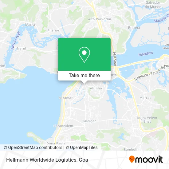 Hellmann Worldwide Logistics map