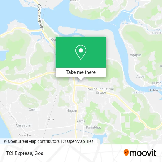 Tci Express map