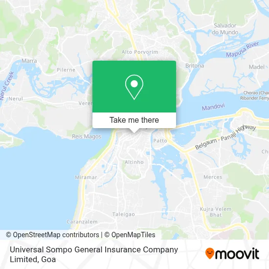 Universal Sompo General Insurance Company Limited map