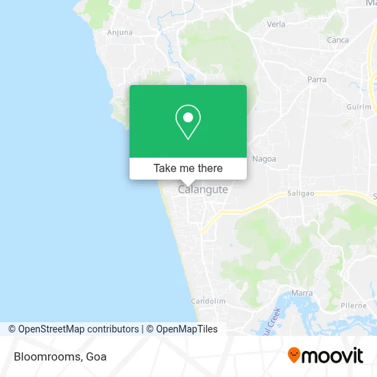 Bloomrooms map
