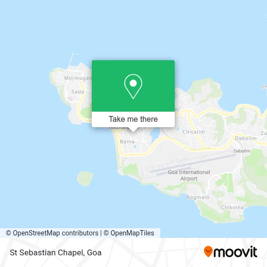 St Sebastian Chapel map