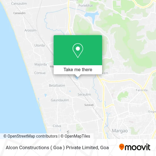 Alcon Constructions ( Goa ) Private Limited map