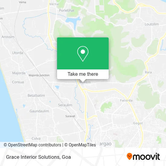 Grace Interior Solutions map