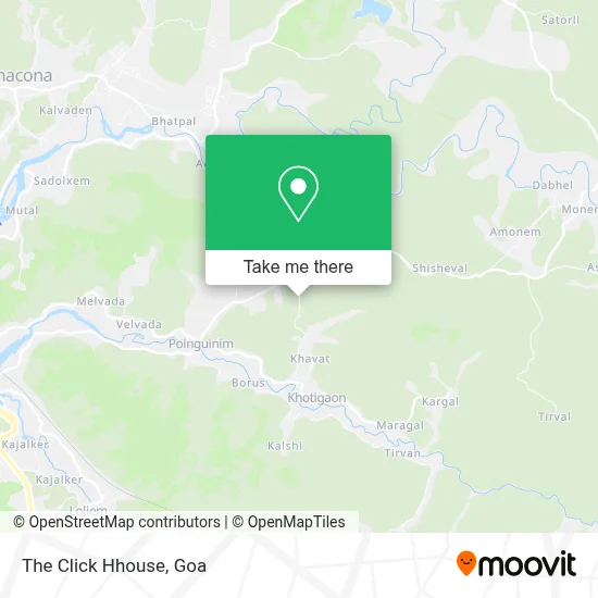 The Click Hhouse map