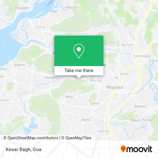Kesar Bagh map