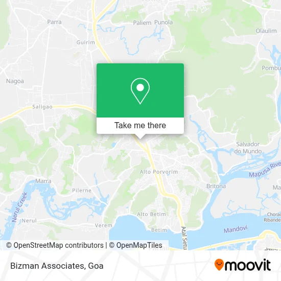 Bizman Associates map