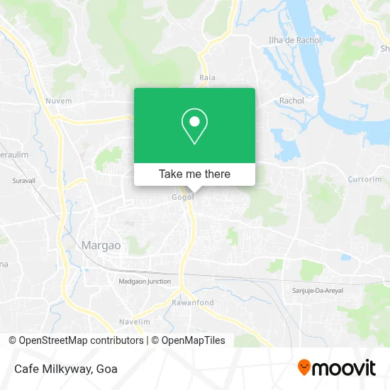 Cafe Milkyway map
