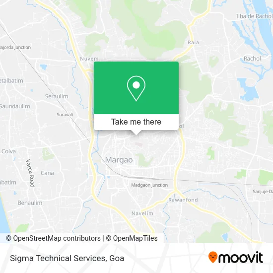 Sigma Technical Services map