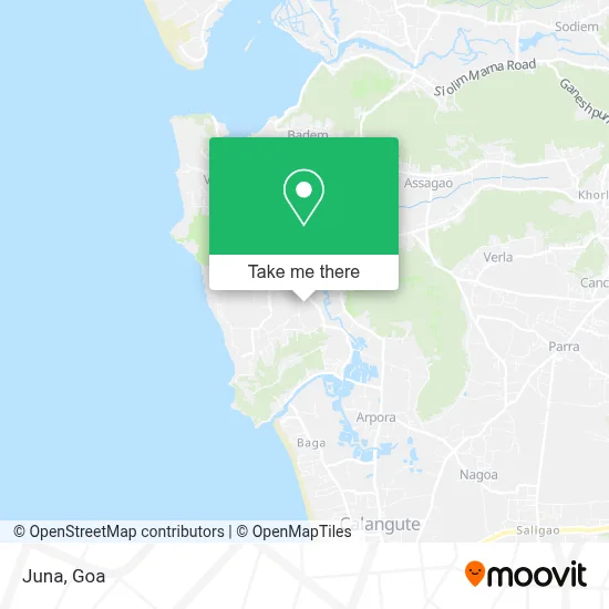Juna map