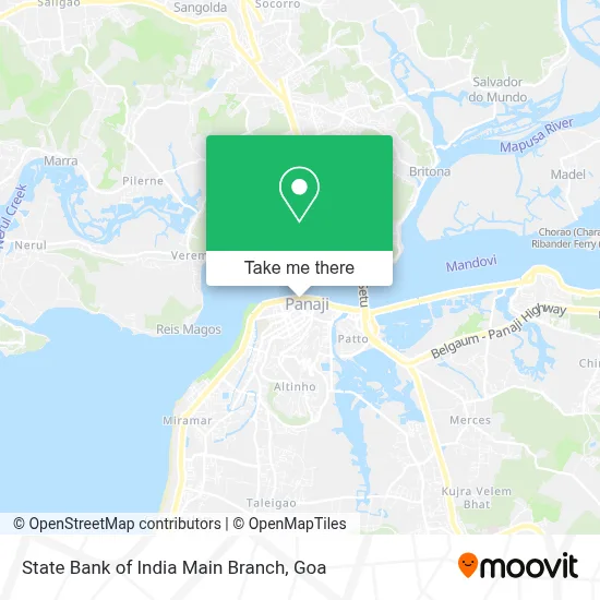State Bank Of India Main Branch map