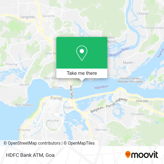 Hdfc Bank Atm map