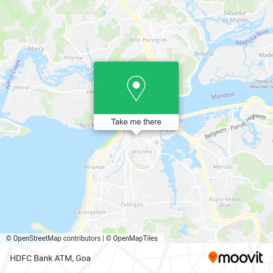 Hdfc Bank Atm map