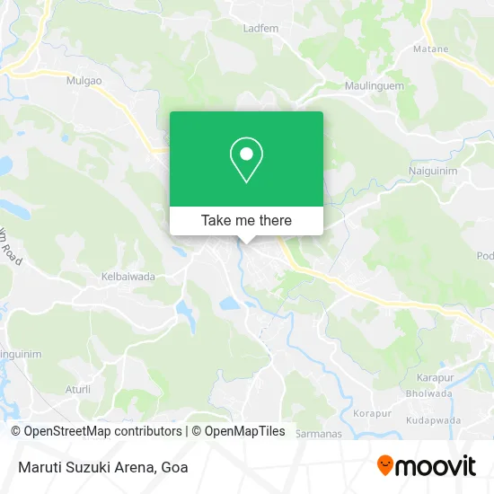 Maruti Suzuki Arena map