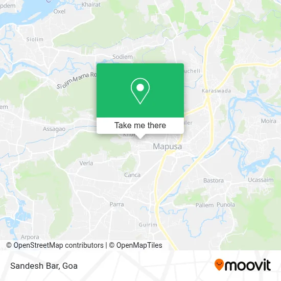 Sandesh Bar map