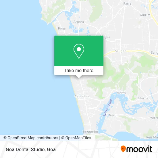 Goa Dental Studio map