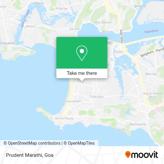 Prudent Marathi map