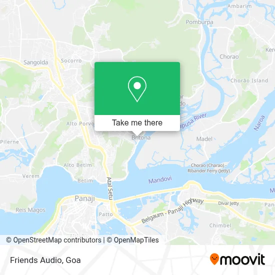 Friends Audio map
