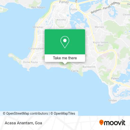 Acasa Anantam map