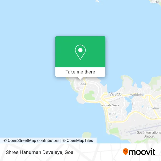 Shree Hanuman Devalaya map