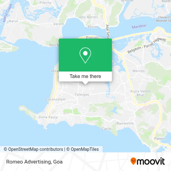 Romeo Advertising map