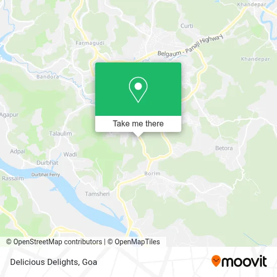 Delicious Delights map