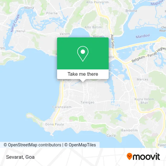 Sevarat map
