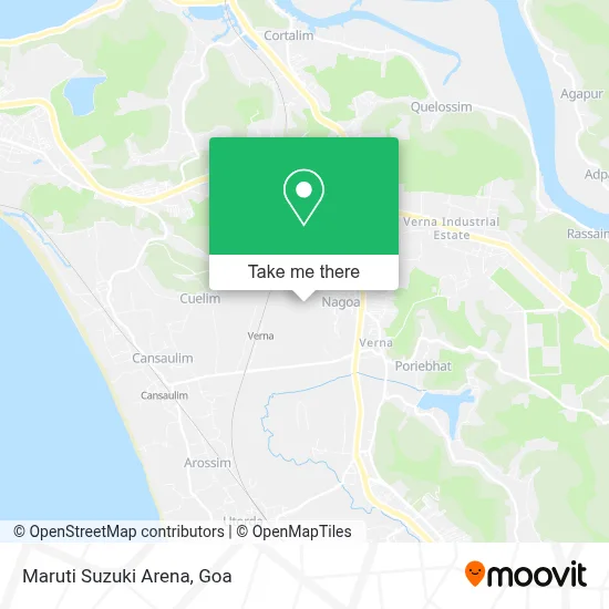 Maruti Suzuki Arena map