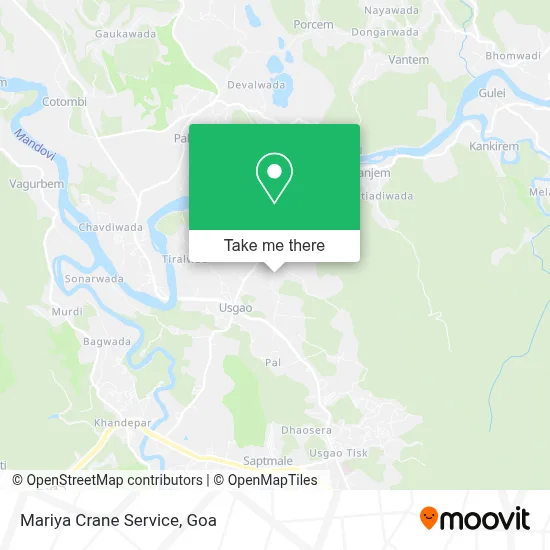 Mariya Crane Service map