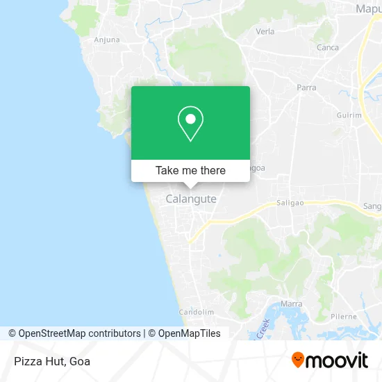 Pizza Hut map