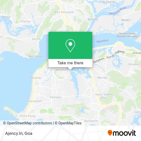 Ajency.In map