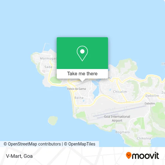 V-Mart map