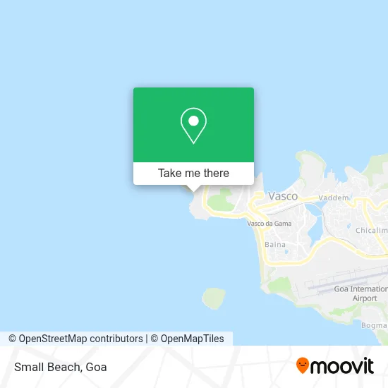 Small Beach map