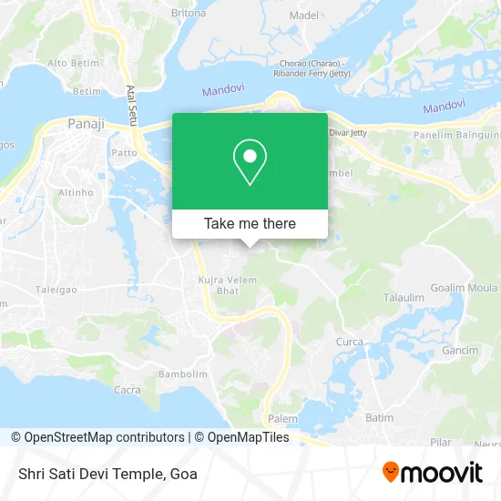 Shri Sati Devi Temple map