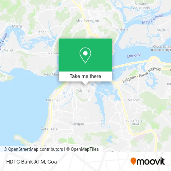 Hdfc Bank Atm map