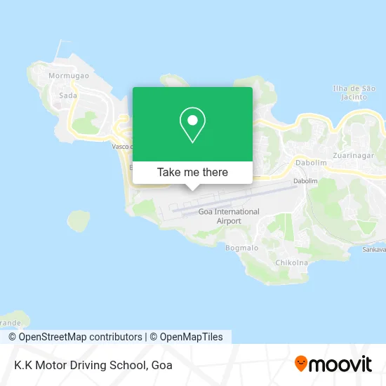 K.K Motor Driving School map