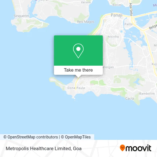 Metropolis Healthcare Limited map