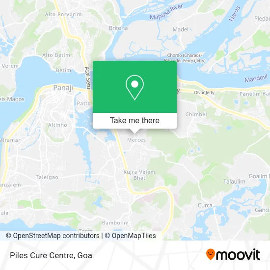 Piles Cure Centre map