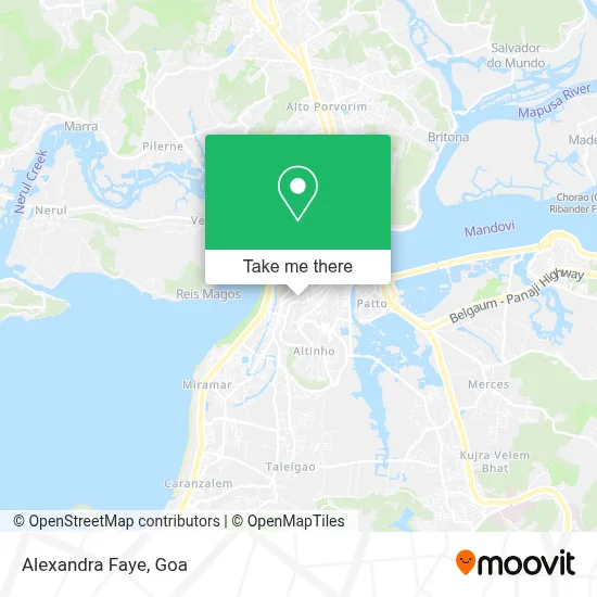 Alexandra Faye map