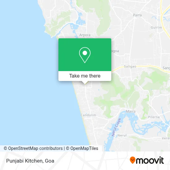Punjabi Kitchen map