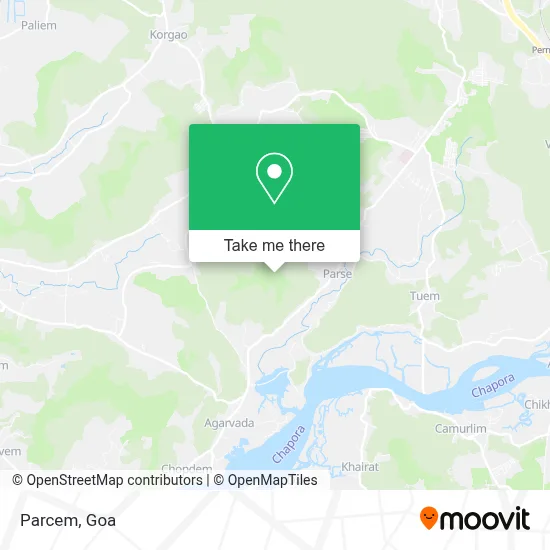 Parcem map