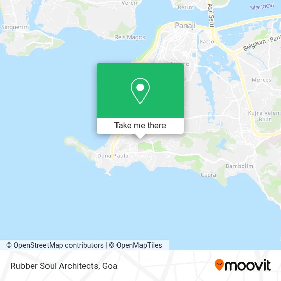 Rubber Soul Architects map