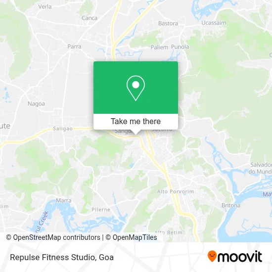 Repulse Fitness Studio map