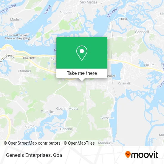 Genesis Enterprises map